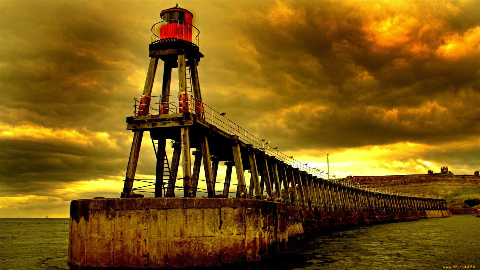 amazing, lighthouse, scape, , , , , , , 